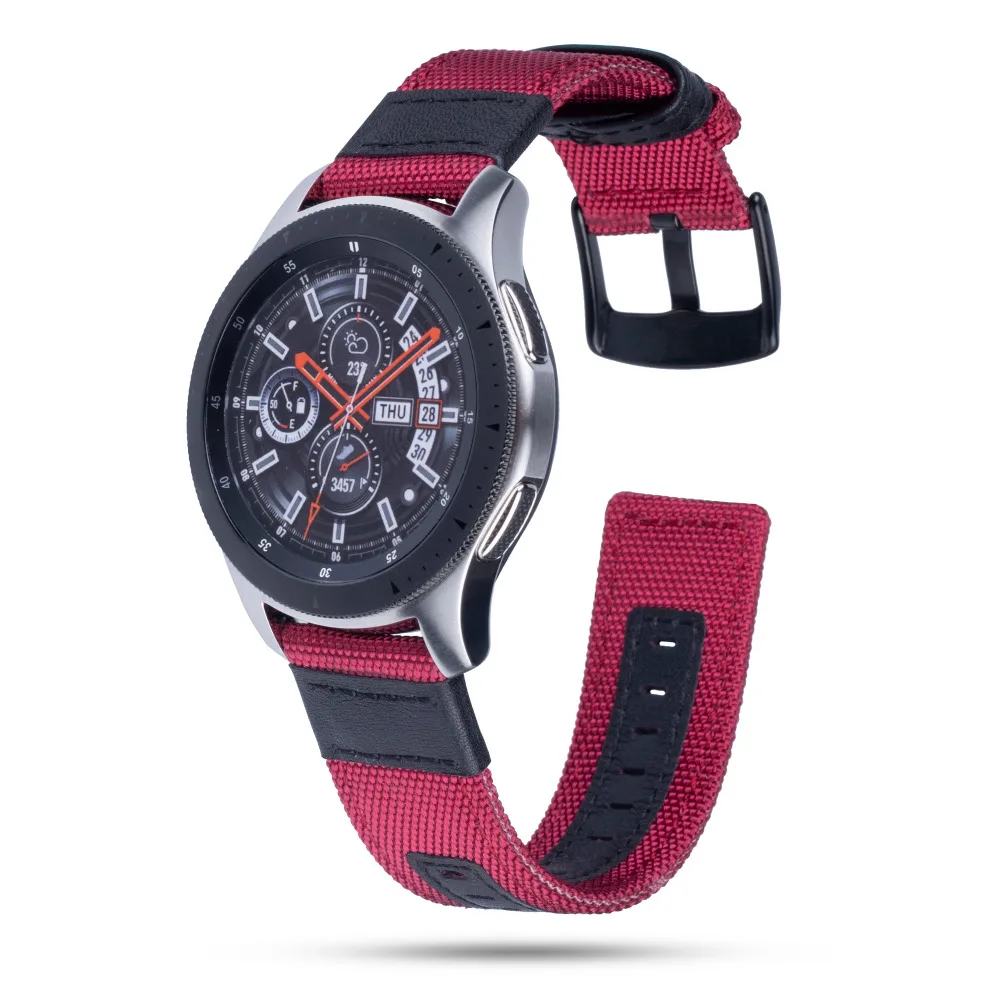 Canvas Nylon Jeep Strap for Samsung Gear Sport S2/S3 Galaxy Watch 42mm46mm 20mm 22mm wristband for Huami Amazfit Bip Pebble Time
Canvas Nylon Jeep Strap for Samsung Gear Sport S2/S3 Galaxy Watch 42mm46mm 20mm 22mm wristband for Huami Amazfit Bip Pebble Time