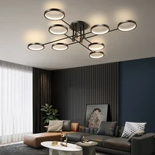 New Modern Style LED Chandelier For Living Room Dining Room Bedroom Kitchen Home Ceiling Lamp Black Design Remote Control Light 
New Modern Style LED Chandelier For Living Room Dining Room Bedroom Kitchen Home Ceiling Lamp Black Design Remote Control Light