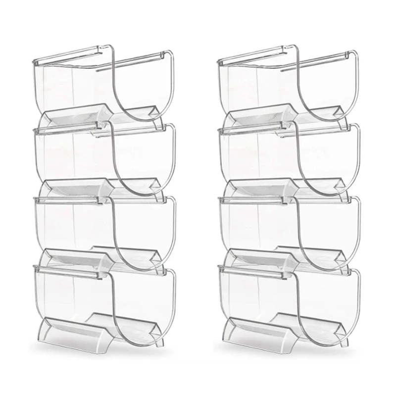 8Pcs Refrigerator Wine Holder,Clear Stackable Plastic Wine Rack Storage Water Bottle Organizer Water Bottle For Fridge
8Pcs Refrigerator Wine Holder,Clear Stackable Plastic Wine Rack Storage Water Bottle Organizer Water Bottle For Fridge