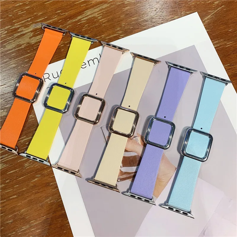 Leather strap for Apple watch Ultra 8 7 6 5 4 SE 49mm 45mm 40mm 44mm Modern style magnetic strap for iWatch3 38mm 42mm wristband
Leather strap for Apple watch Ultra 8 7 6 5 4 SE 49mm 45mm 40mm 44mm Modern style magnetic strap for iWatch3 38mm 42mm wristband