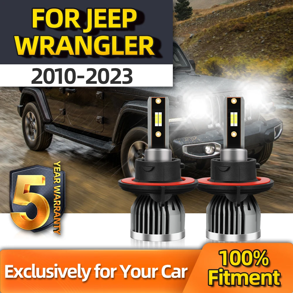 TEENRAM High/Low All-in-one H13 Car Bulb 6000K CSP 15000LM Plug-N-Play Bulbs For Jeep Wrangler 2010 2011 2012 2013 2014-2023
TEENRAM High/Low All-in-one H13 Car Bulb 6000K CSP 15000LM Plug-N-Play Bulbs For Jeep Wrangler 2010 2011 2012 2013 2014-2023