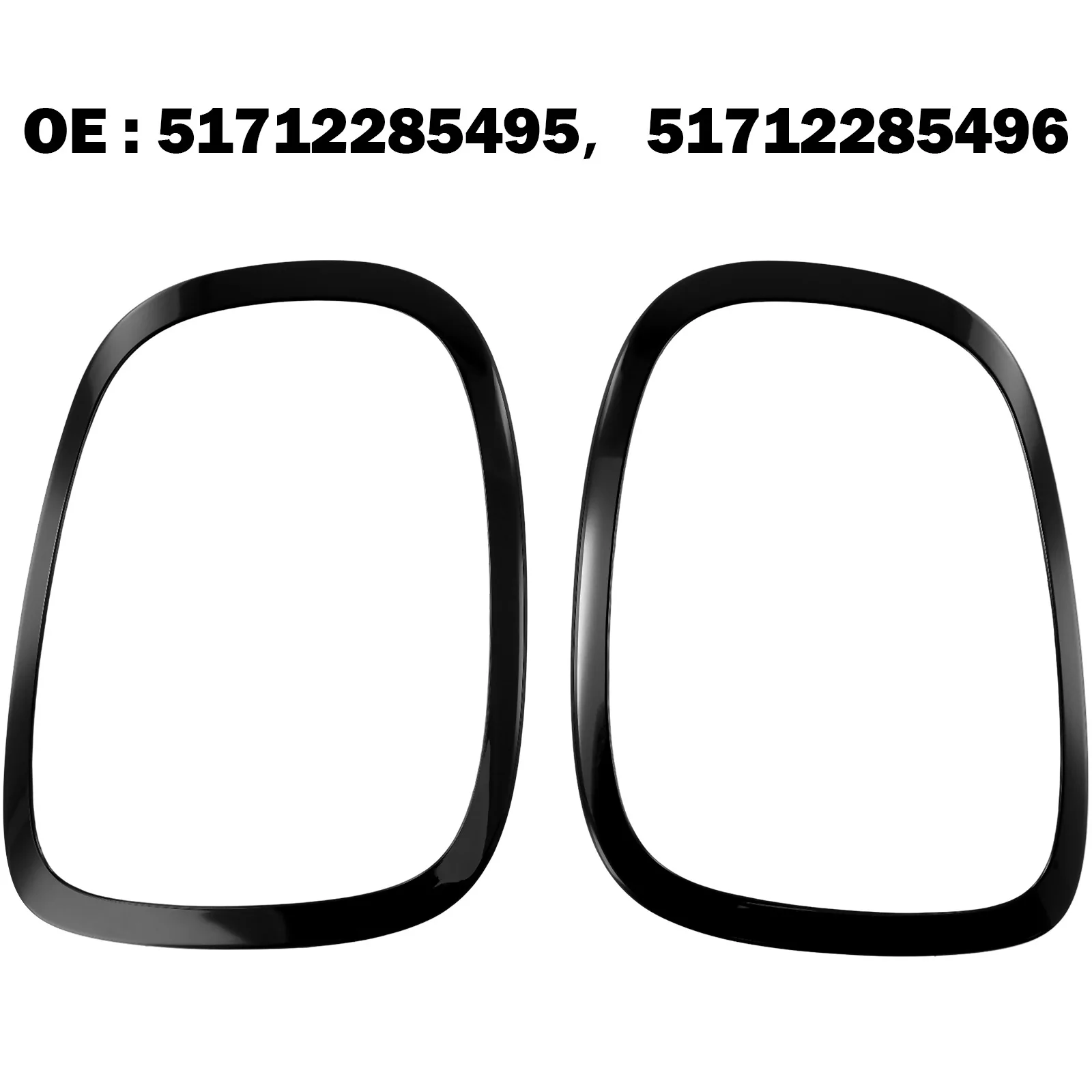 2pcs Rear Lamp Frame Head-lights Trim Ring Black-Tail Light Surrounds Trims For Mini For Cooper F55 F56 F57 2014+
2pcs Rear Lamp Frame Head-lights Trim Ring Black-Tail Light Surrounds Trims For Mini For Cooper F55 F56 F57 2014+