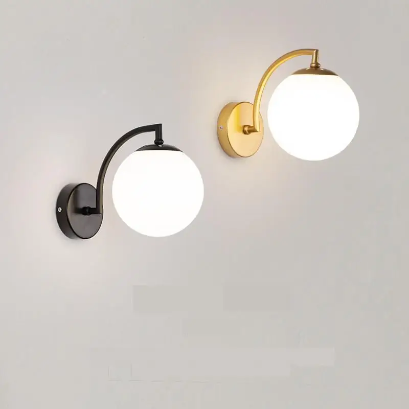 New Bedside Wall Lamp European Modern Living Room Background Glass Lighting Light Luxury Creative Bedroom Led Wall Light
New Bedside Wall Lamp European Modern Living Room Background Glass Lighting Light Luxury Creative Bedroom Led Wall Light