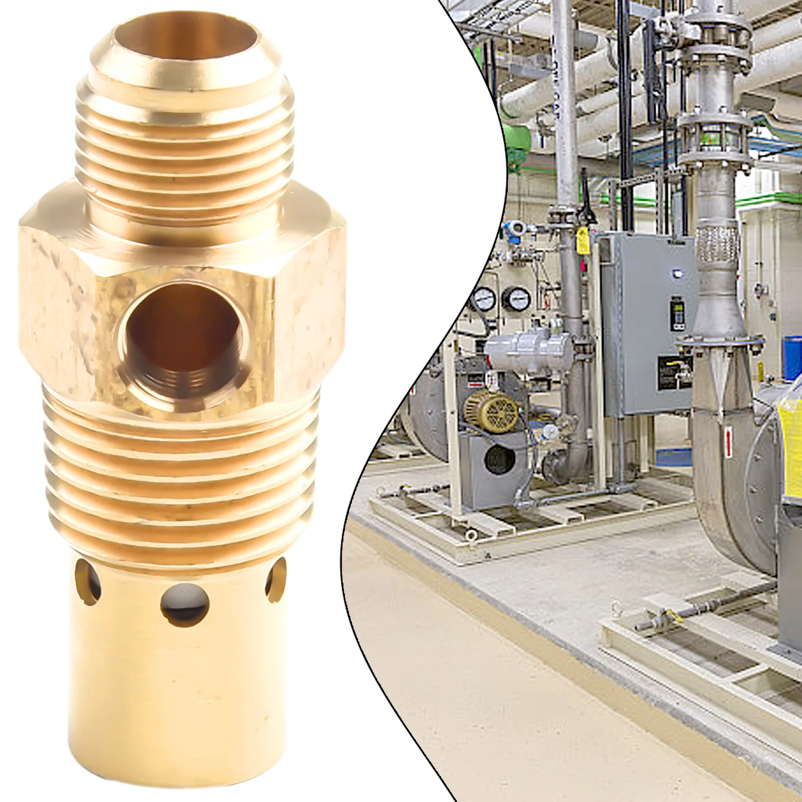 Air Compressor Brass Check Valve O-ne Way Check Valve G3/8" Male NPT G1/2" Compression Air Tools Pneumatic Parts Valve Parts
Air Compressor Brass Check Valve O-ne Way Check Valve G3/8" Male NPT G1/2" Compression Air Tools Pneumatic Parts Valve Parts