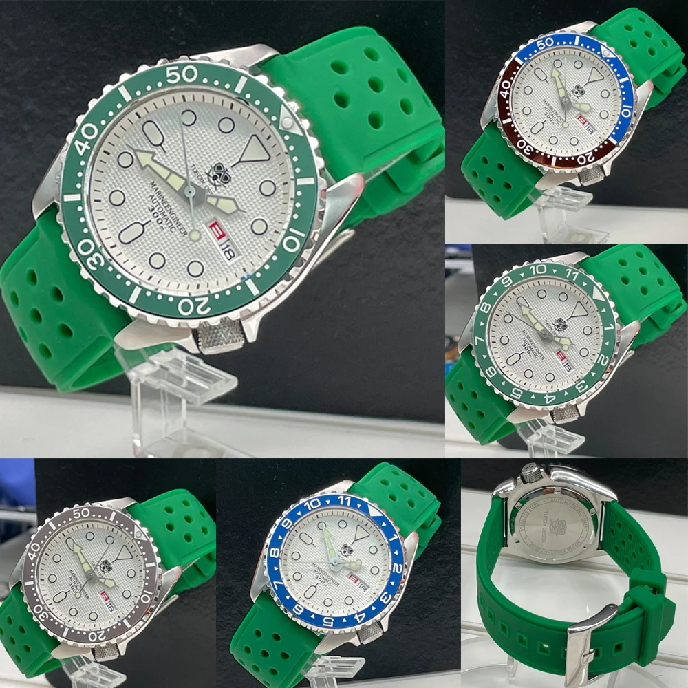 TUEDIX Diver Swim 300M Waterproof Male Watch Luxury Japan NH36A Wristwatch White Chapter Ring Tropic Rubber Relogio Masculino
TUEDIX Diver Swim 300M Waterproof Male Watch Luxury Japan NH36A Wristwatch White Chapter Ring Tropic Rubber Relogio Masculino