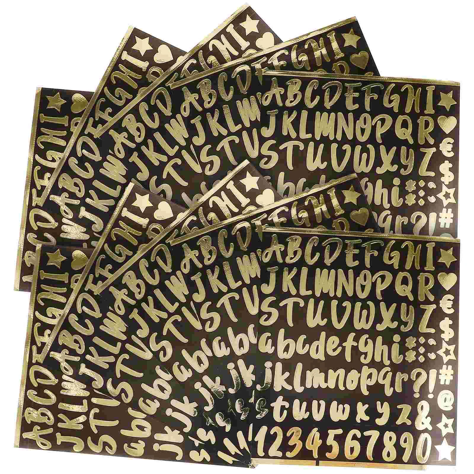 10 Sheets Alphanumeric Kit Stickers Letters for Crafts Reflective Self-Adhesive Decals Signs Mailbox Numbers Mirror on Outdoor
10 Sheets Alphanumeric Kit Stickers Letters for Crafts Reflective Self-Adhesive Decals Signs Mailbox Numbers Mirror on Outdoor