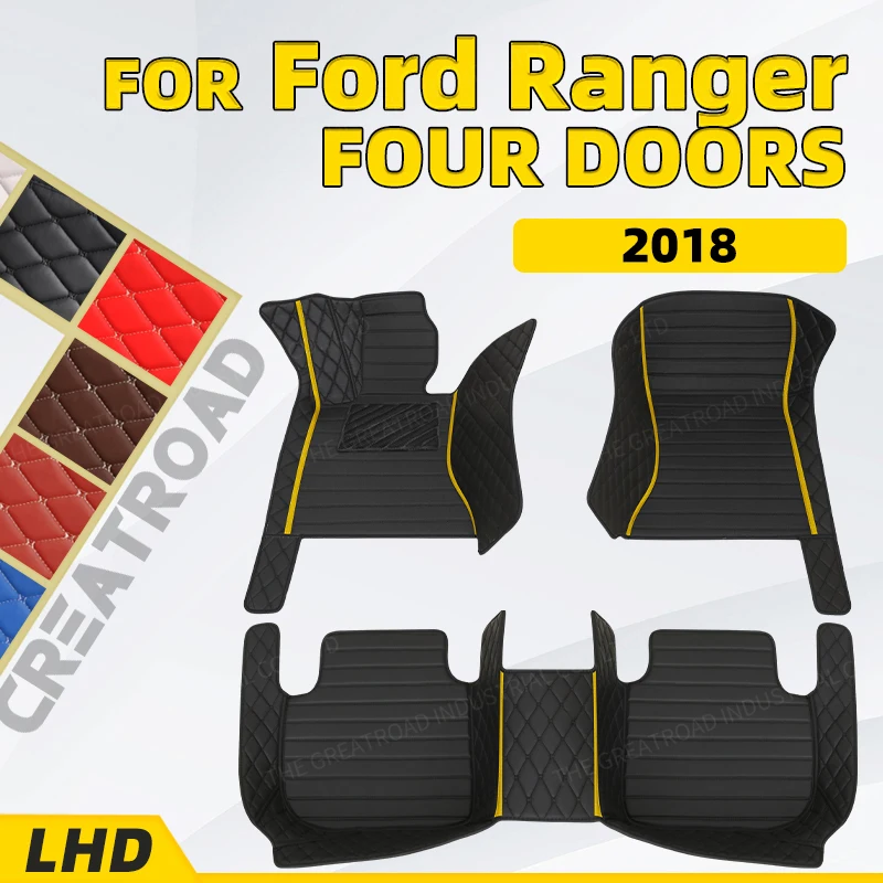 Custom Car floor mats for Ford Ranger 2018 auto foot Pads automobile carpet cover interior accessories
Custom Car floor mats for Ford Ranger 2018 auto foot Pads automobile carpet cover interior accessories