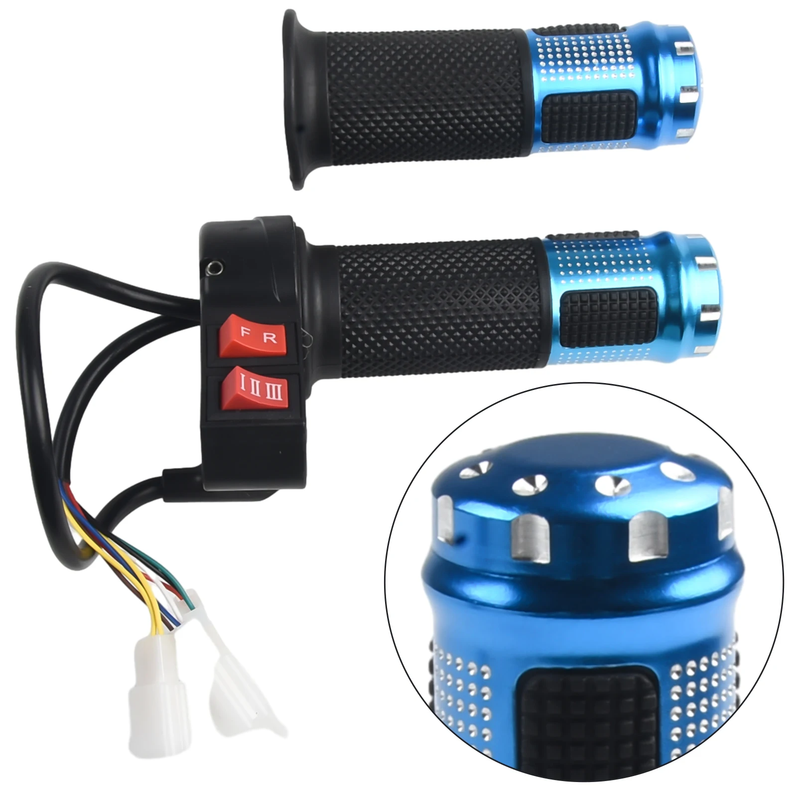 Universal Modified Throttle Grip Handle for Motorcycle Scooters Enhanced Safety Aluminum Alloy Rubber Red/Yellow/Blue
Universal Modified Throttle Grip Handle for Motorcycle Scooters Enhanced Safety Aluminum Alloy Rubber Red/Yellow/Blue