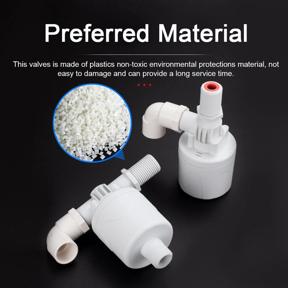 Automatic Water Level Control Valve for Pools Water Towers and More Made of Non Toxic Material for Health and Safety
Automatic Water Level Control Valve for Pools Water Towers and More Made of Non Toxic Material for Health and Safety