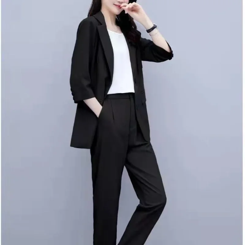 Beige Professional Trousers Suits Office Blazer and Outfits Women's 2 Pant Set Wear To Work Pink Two Pieces Sets Pants for Woman
Beige Professional Trousers Suits Office Blazer and Outfits Women's 2 Pant Set Wear To Work Pink Two Pieces Sets Pants for Woman