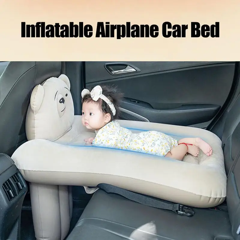 

Портативный автомобильный матрас превращает ваш автомобиль в уютную кроватку! Портативная дорожная кровать для малышей, удобная кровать для путешествий с самолетом и поездом