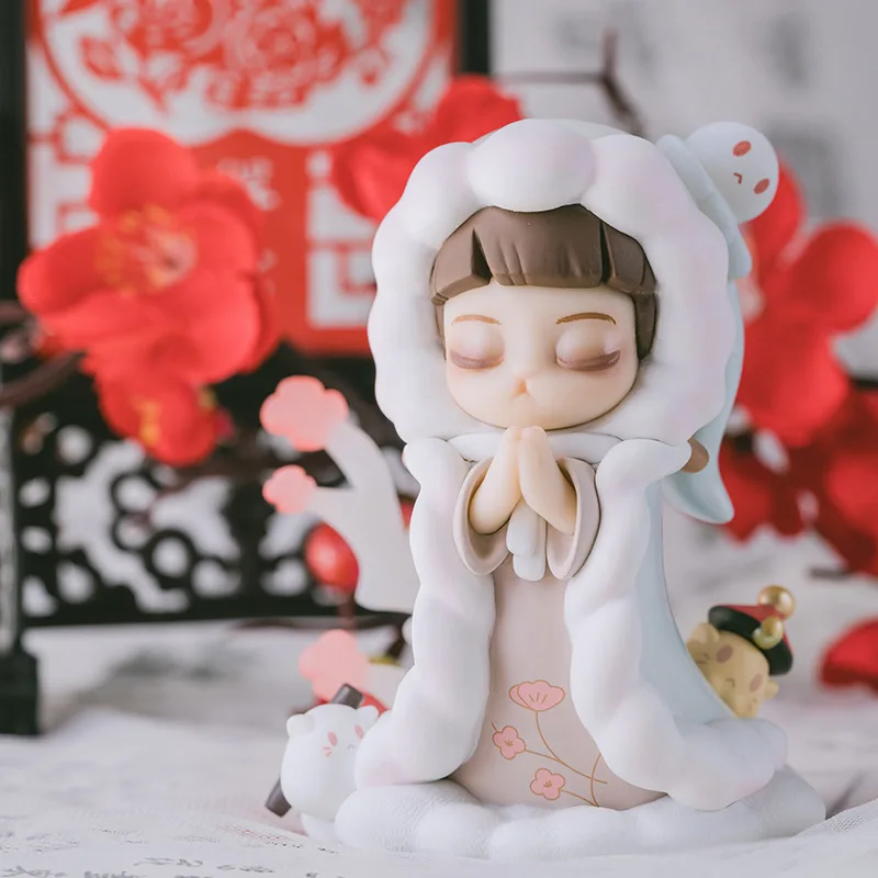 

Spice Princess Flower Language Legend of Zhen Huan Series Blind Box Toy Surprise Mystery Box Cute Action Figure Model Girl Gift