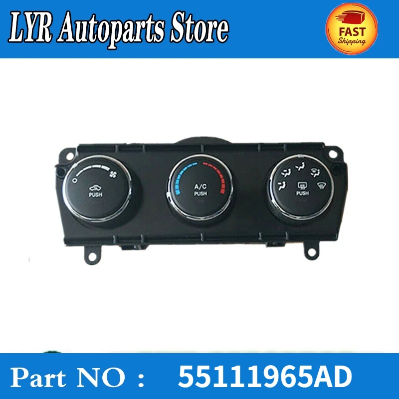 Original high quality A/C Heater Control Panel For Jeep Compass Replacement 55111965AD 55111965AA 55111134AA 55111131AD
Original high quality A/C Heater Control Panel For Jeep Compass Replacement 55111965AD 55111965AA 55111134AA 55111131AD
