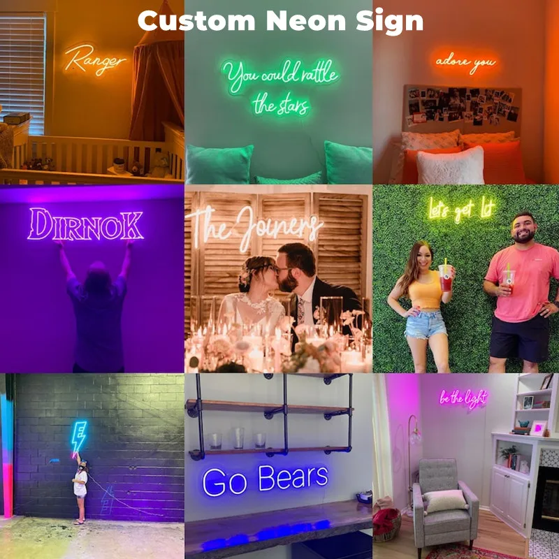 Customized Neon Sign Light LED Light Sign Party Club Wall Decor Hanging Decoration Beautiful Neon Lamps Acrylic Material
Customized Neon Sign Light LED Light Sign Party Club Wall Decor Hanging Decoration Beautiful Neon Lamps Acrylic Material