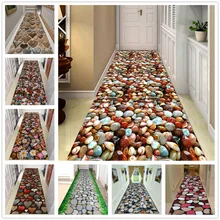 

Pebbles 3D Carpet Living Room Long Corridor Hallway Rug Prayer Bedroom Kitchen Mat Carpets Non-Slip Indoor Entrance Doormat