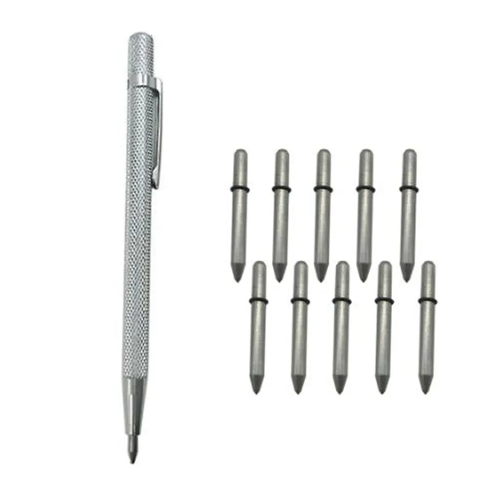 Scriber Pen Tungsten Carbide Tip Scriber Engraving Pen Marking Tip For Glass Ceramic Metal Wood Carving Scribing Marker Tools
Scriber Pen Tungsten Carbide Tip Scriber Engraving Pen Marking Tip For Glass Ceramic Metal Wood Carving Scribing Marker Tools
