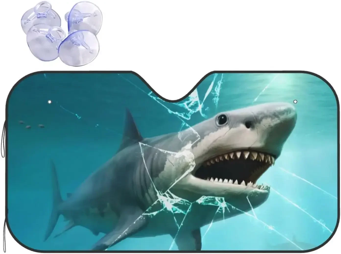 Солнцезащитный козырек для лобового стекла автомобиля Shark Универсальный складной солнцезащитный козырек Защита от УФ-лучей солнцезащитный козырек чехол для автомобиля грузовика внедорожника
Солнцезащитный козырек для лобового стекла автомобиля Shark Универсальный складной солнцезащитный козырек Защита от УФ-лучей солнцезащитный козырек чехол для автомобиля грузовика внедорожника