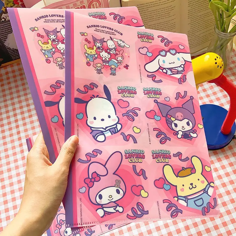 Kawaii Sanrio, Hello Kitty Kuromi Mymelody Cinnamoroll полакко маленькая двойная звезда папка для хранения А4 Рождественский подарок для девочек
Kawaii Sanrio, Hello Kitty Kuromi Mymelody Cinnamoroll полакко маленькая двойная звезда папка для хранения А4 Рождественский подарок для девочек