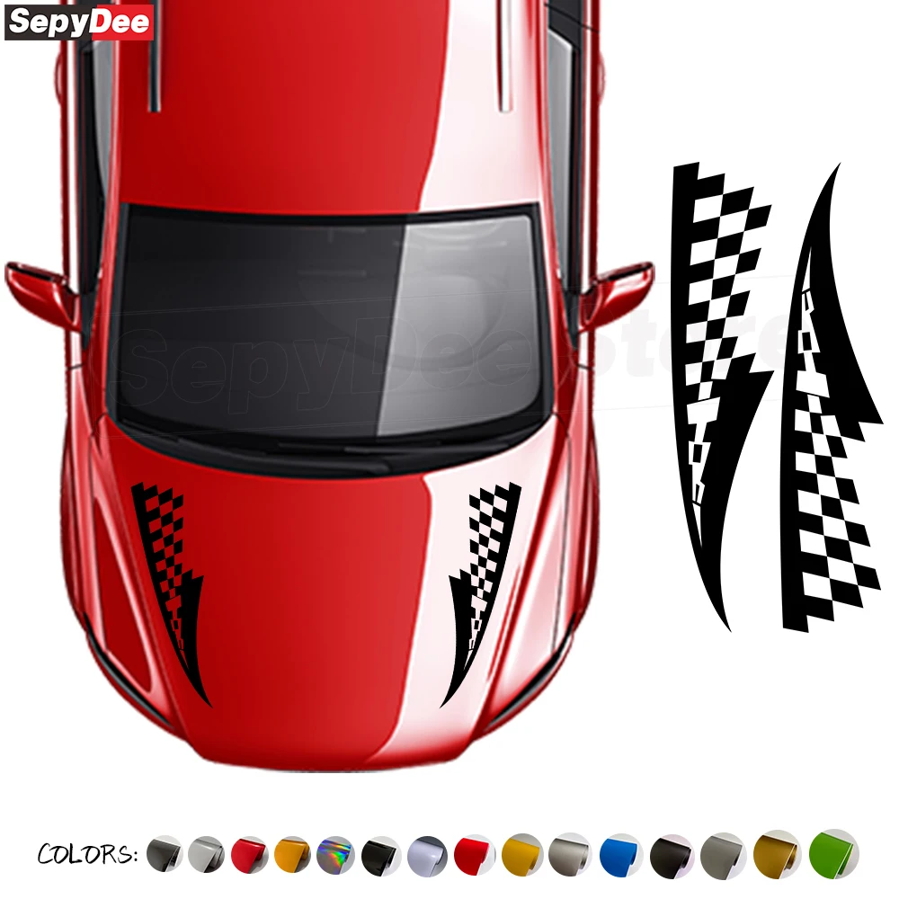 2PCS Car hood sticker Bonnet Reflective Colorful stripes Decals Auto Body Engine Cover Scratches Decoration Modified Accessories
2PCS Car hood sticker Bonnet Reflective Colorful stripes Decals Auto Body Engine Cover Scratches Decoration Modified Accessories