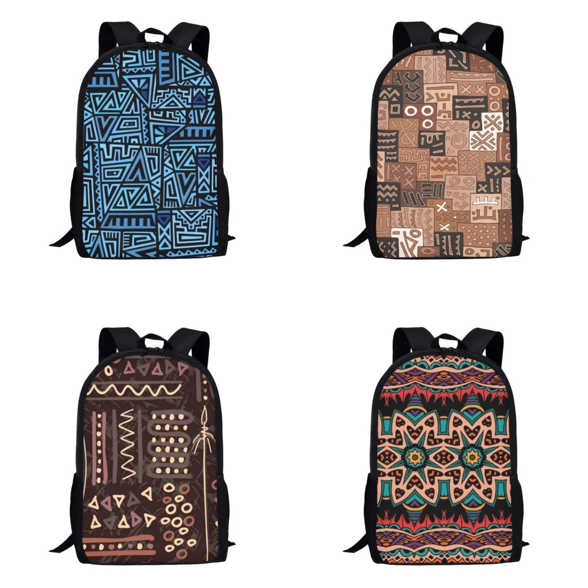 

BELIDOME African Culture Pattern Girls Women School Backpack Large Book Bag for Boy Teenagers Shoulder Bolsa 2023 Hot Sales