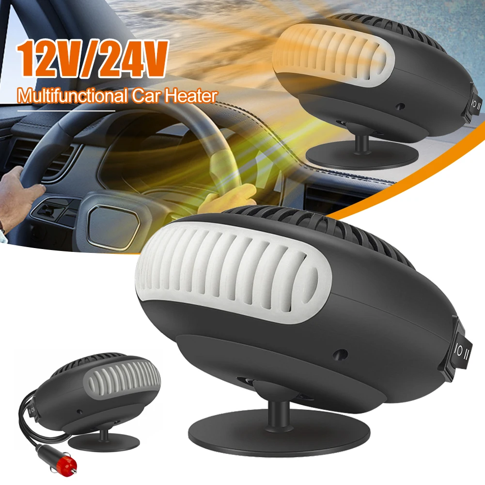 Universal Car Heater 12V/24V Dashboard Heating Cooling Fan 360° Adjustable Windshield Defrosting Defogging Fan For Car Truck SUV
Universal Car Heater 12V/24V Dashboard Heating Cooling Fan 360° Adjustable Windshield Defrosting Defogging Fan For Car Truck SUV