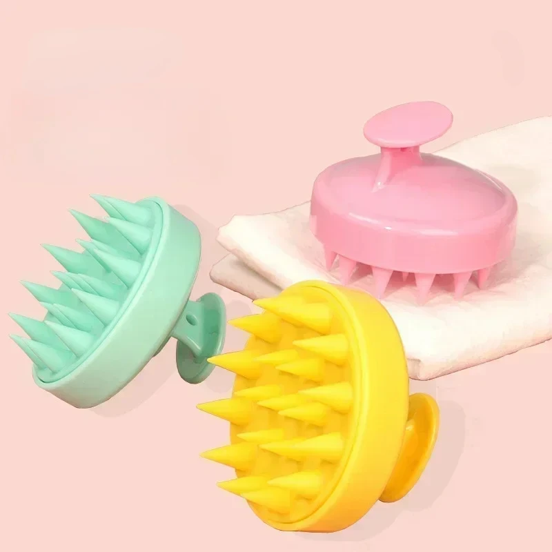 Silicone Shampoo Brush Head Scalp Massage Comb Hair Washing Body Brushes Bath Shower Salon Hairdressing Tool
Silicone Shampoo Brush Head Scalp Massage Comb Hair Washing Body Brushes Bath Shower Salon Hairdressing Tool