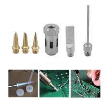 6pcs 1115K Gas Soldering Iron Tip Pointed Oblique Hot Cutter Foam Cutting Iron Heating Core Cordless 26ml Welding Kit Torch
6pcs 1115K Gas Soldering Iron Tip Pointed Oblique Hot Cutter Foam Cutting Iron Heating Core Cordless 26ml Welding Kit Torch