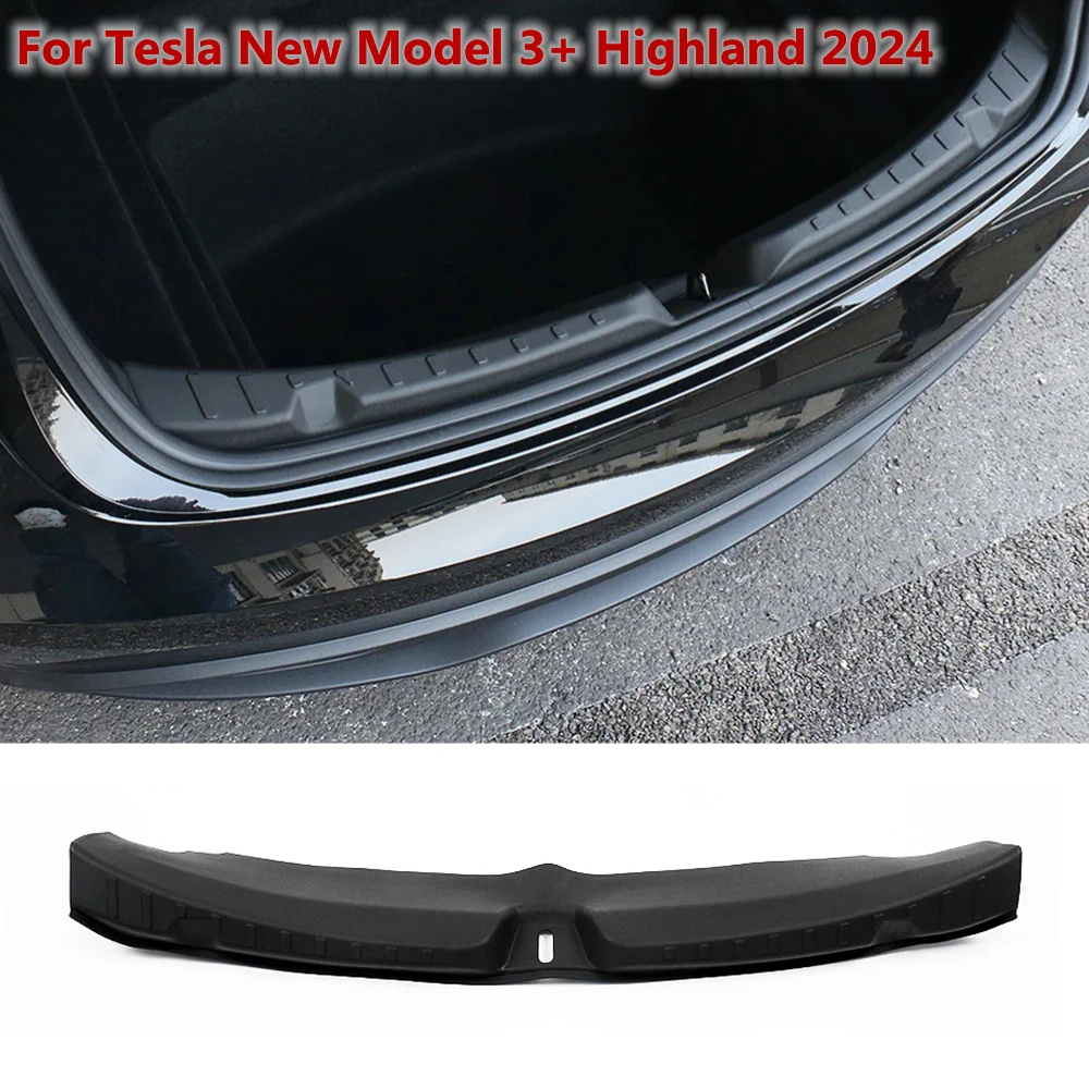 For Tesla New Model 3 Highland 2024 Trunk Threshold Strip TPE Model 3+ Back Sill Anti Scratch Protection Lid
For Tesla New Model 3 Highland 2024 Trunk Threshold Strip TPE Model 3+ Back Sill Anti Scratch Protection Lid