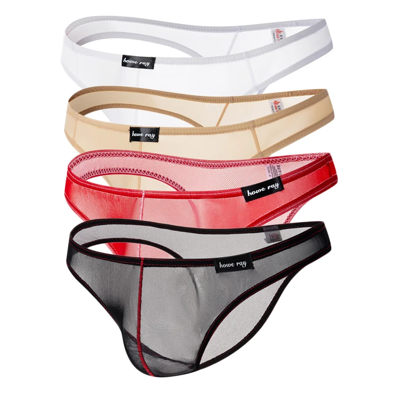 4PCS Men Underwear Briefs Summer Bikini Sexy Mesh Soft Breathable Low Rise Underpants See-through Panties Half-pack Hip Panties
4PCS Men Underwear Briefs Summer Bikini Sexy Mesh Soft Breathable Low Rise Underpants See-through Panties Half-pack Hip Panties