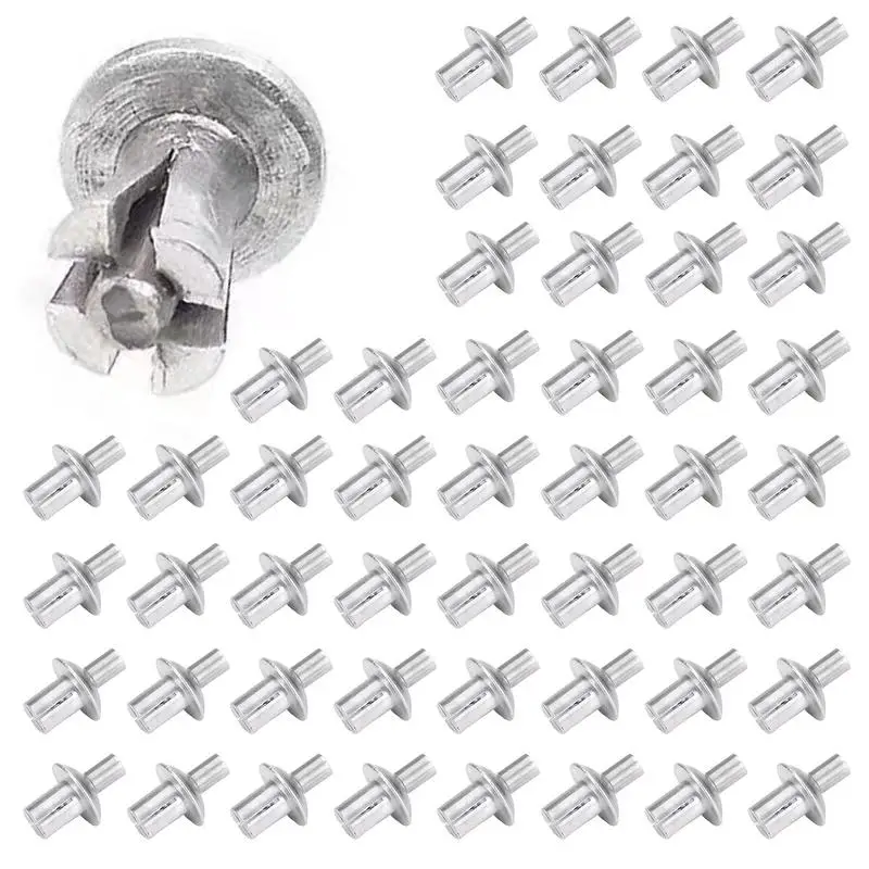 

Aluminium Round Head Solid Rivets Pop Rivets Core Pulling Rivets Half Round Head Aluminum Core Rivets For Precision Instrument