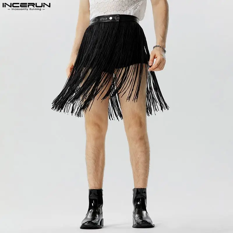 2023 Men Shorts Tassel Solid Color Button Streetwear Personality Summer Irregular Shorts Party Fashion Men Bottoms S-5XL INCERUN
2023 Men Shorts Tassel Solid Color Button Streetwear Personality Summer Irregular Shorts Party Fashion Men Bottoms S-5XL INCERUN