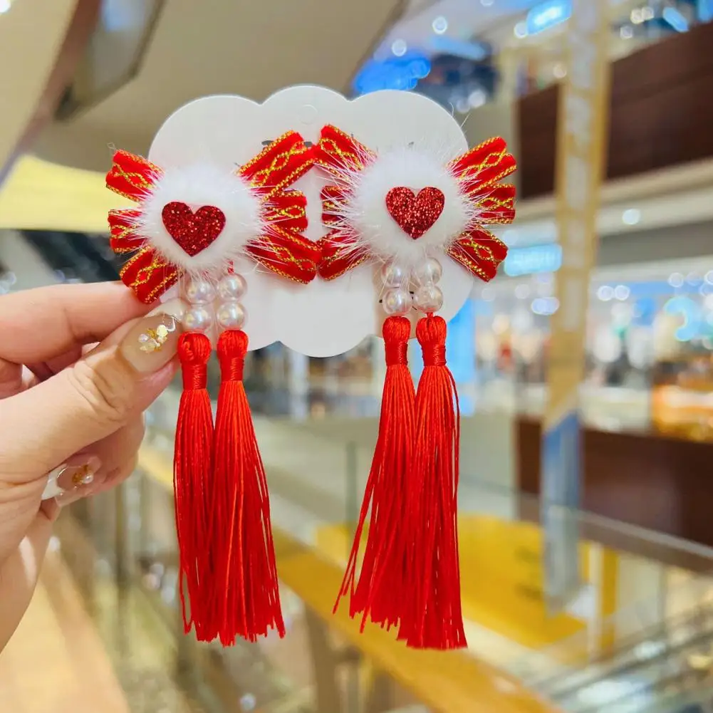 Cute Girls Hair Pins Festive Kids Hairpins Long Tassel Plush Balls Beads Bowknot Decor Hair Clips Hanfu Headwear Tang Suit
Cute Girls Hair Pins Festive Kids Hairpins Long Tassel Plush Balls Beads Bowknot Decor Hair Clips Hanfu Headwear Tang Suit