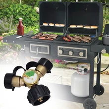 Propane Gas Gauge Meter Tank Built-In Leak Detector Universal For QCC1 Propane Tank Gas Cylinder Pressure Gauge Connecto
Propane Gas Gauge Meter Tank Built-In Leak Detector Universal For QCC1 Propane Tank Gas Cylinder Pressure Gauge Connecto