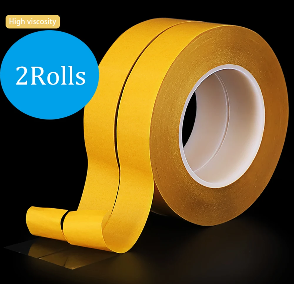 2PCS High Temperature Resistance PET Double Sided Tape No Trace Transparent Heat Resistant Strong Double-Sided Adhesive Tape 50M
2PCS High Temperature Resistance PET Double Sided Tape No Trace Transparent Heat Resistant Strong Double-Sided Adhesive Tape 50M