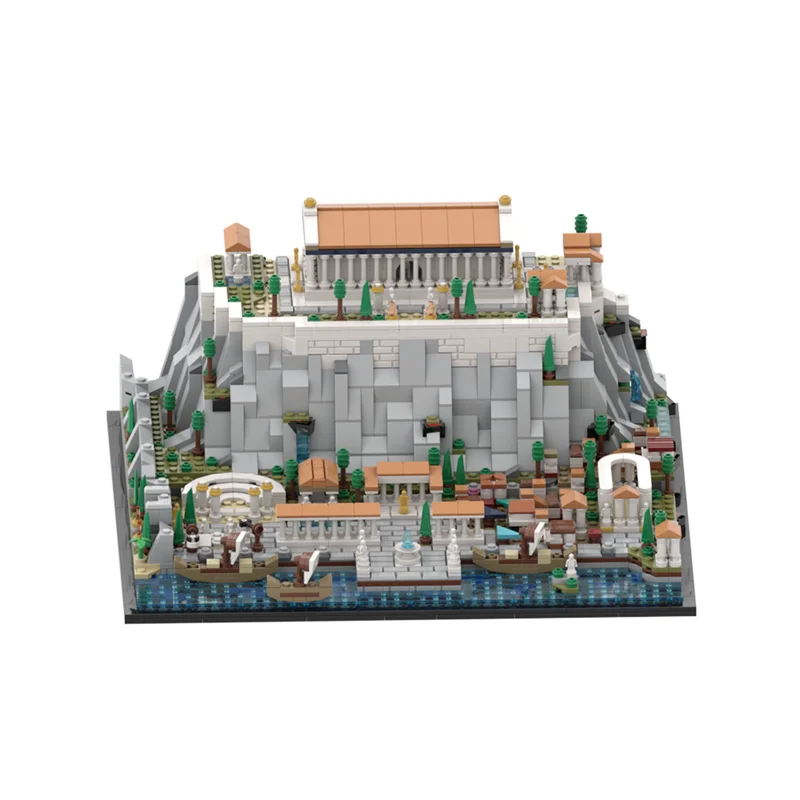 MOC Greece Temple Greece Acropolls of Athens Buildings Sets Parthenon Amphitheatre Building Blocks Model Gift for Adults Kids MOC Greece Temple Greece Acropolls of Athens Buildings Sets Parthenon Amphitheatre Building Blocks Model Gift for Adults Kids