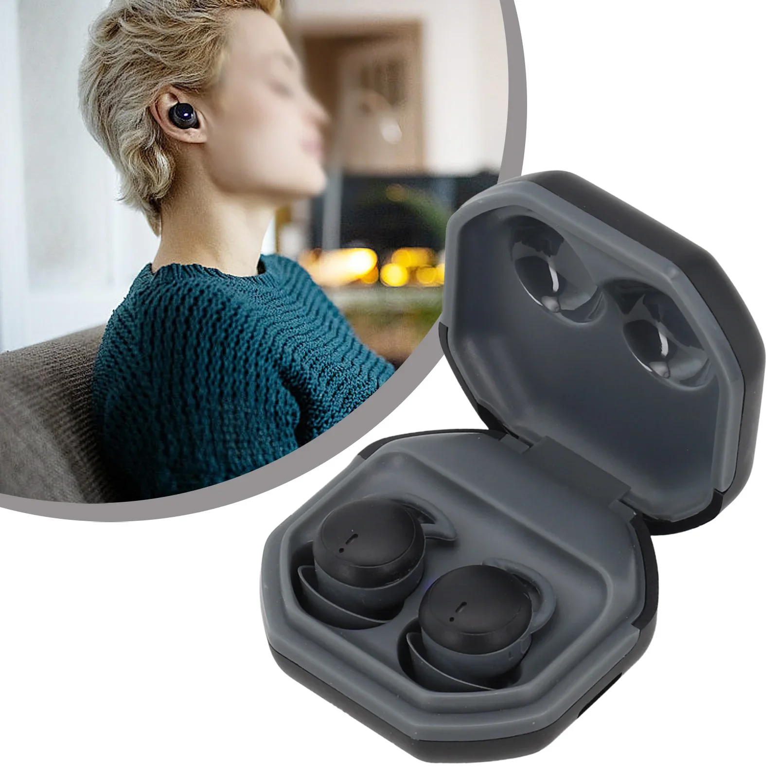 X1 Bluetooth-совместимые наушники-вкладыши с шумоподавлением, невидимые мини-наушники, удобные наушники мечтательного сна
X1 Bluetooth-совместимые наушники-вкладыши с шумоподавлением, невидимые мини-наушники, удобные наушники мечтательного сна