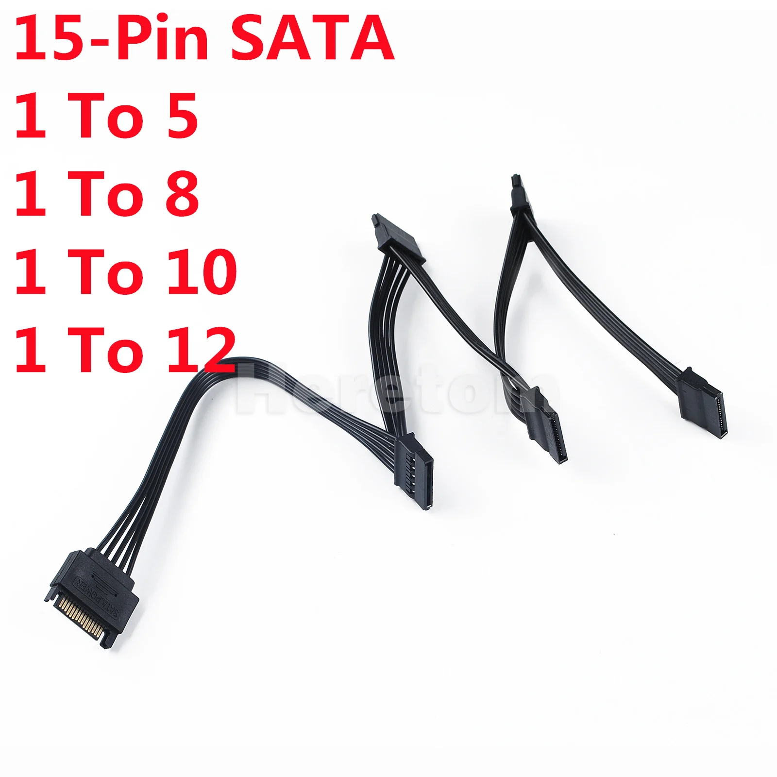 NEW SATA Power 15 Pin 1 Male To 5 Female Splitter Extension Cable 1 to 5/8/10/12 For Computer Hard Disk Interface Power Cable
NEW SATA Power 15 Pin 1 Male To 5 Female Splitter Extension Cable 1 to 5/8/10/12 For Computer Hard Disk Interface Power Cable