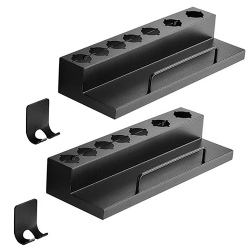2X Suitable For Dyson Airwrap Wall-Mounted Dryer And Hair Curler Storage Rack Hair Care Tool Storage Box Bathroom Shelf
2X Suitable For Dyson Airwrap Wall-Mounted Dryer And Hair Curler Storage Rack Hair Care Tool Storage Box Bathroom Shelf