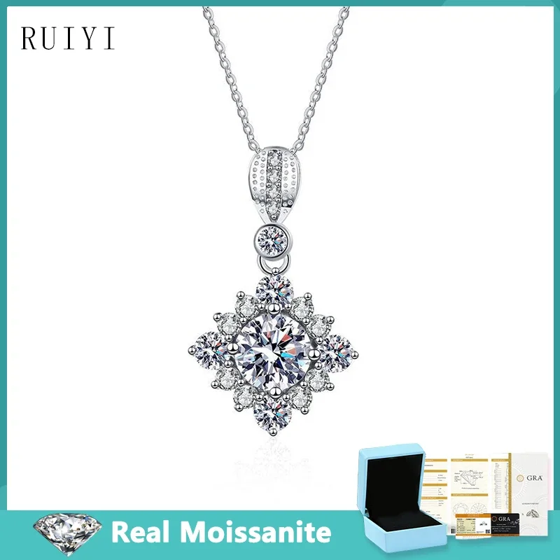 1ct Princess Square Full Diamond Moissanite Necklace with Certificate S925 Sterling Silver Pendants Necklaces for Women Jewelry
1ct Princess Square Full Diamond Moissanite Necklace with Certificate S925 Sterling Silver Pendants Necklaces for Women Jewelry