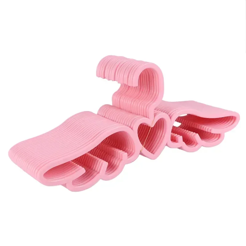 

Angel New Heart Pcs Underwear Scarf 10/20 Rack Shirt Hanger, Pink Loving Cute Pretty Fly Hanger Clothes Plastic Design