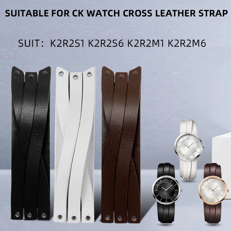 

Ремешок кожаный для часов CK K2R2S1/K2R2S6/K2R2M1/K2R2M6, 20 мм
