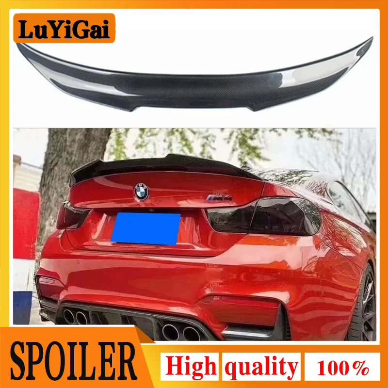 For BMW M4 F82 Coupe PSM style carbon fiber Spoiler Car Rear Boot Lip Wing 2014-2020
For BMW M4 F82 Coupe PSM style carbon fiber Spoiler Car Rear Boot Lip Wing 2014-2020