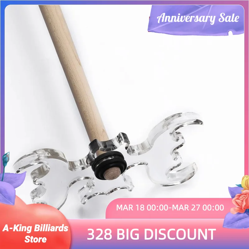 ZOKUE Anti-slip Pool Cue Snooker Cue Rest Bridge Head Holder Plastic Transparent Billiard Accessory
ZOKUE Anti-slip Pool Cue Snooker Cue Rest Bridge Head Holder Plastic Transparent Billiard Accessory