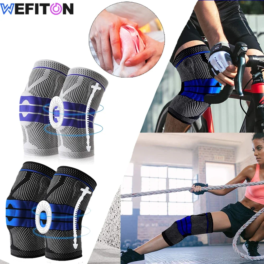 Knee Brace Compression Sleeves for Knee Pain,Knee Protector Brace Wraps Stabilizer & Silicone Gel & Spring Support for Men Women
Knee Brace Compression Sleeves for Knee Pain,Knee Protector Brace Wraps Stabilizer & Silicone Gel & Spring Support for Men Women