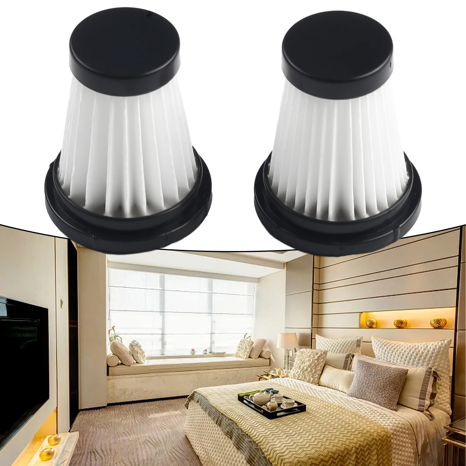 Element Filters 2pcs/set Accessories Cordless Protect Motor Reduce Dust Reusable Vacuum Cleaner Washable Durable
Element Filters 2pcs/set Accessories Cordless Protect Motor Reduce Dust Reusable Vacuum Cleaner Washable Durable