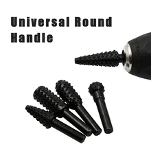 5pcs Rasp File Drill Bits Rasp Set Drill Grinder Drill Rasp For Woodworking Carving Tool 1/4" 6.35mm Round Shank Rotary Burr Set
5pcs Rasp File Drill Bits Rasp Set Drill Grinder Drill Rasp For Woodworking Carving Tool 1/4" 6.35mm Round Shank Rotary Burr Set