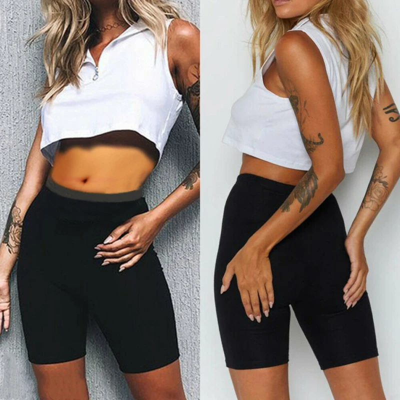 Summer Women's Cycling Shorts Stretch Plain Casual Sports Fitness Ladies Elastic Waist Elastic Black Slim Shorts Fitness Sports
Summer Women's Cycling Shorts Stretch Plain Casual Sports Fitness Ladies Elastic Waist Elastic Black Slim Shorts Fitness Sports