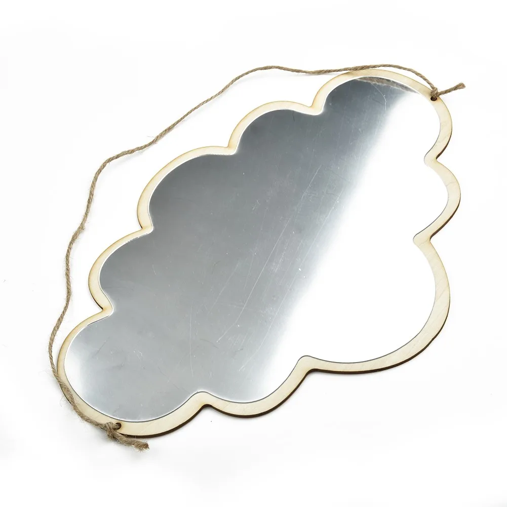Cloud Shaped Wall Mirror Wood Frame Acrylic Hanging Mirror Cute Cloud Mirror Wall Stickers Decals Kids Girls Bedroom Nursery
Cloud Shaped Wall Mirror Wood Frame Acrylic Hanging Mirror Cute Cloud Mirror Wall Stickers Decals Kids Girls Bedroom Nursery