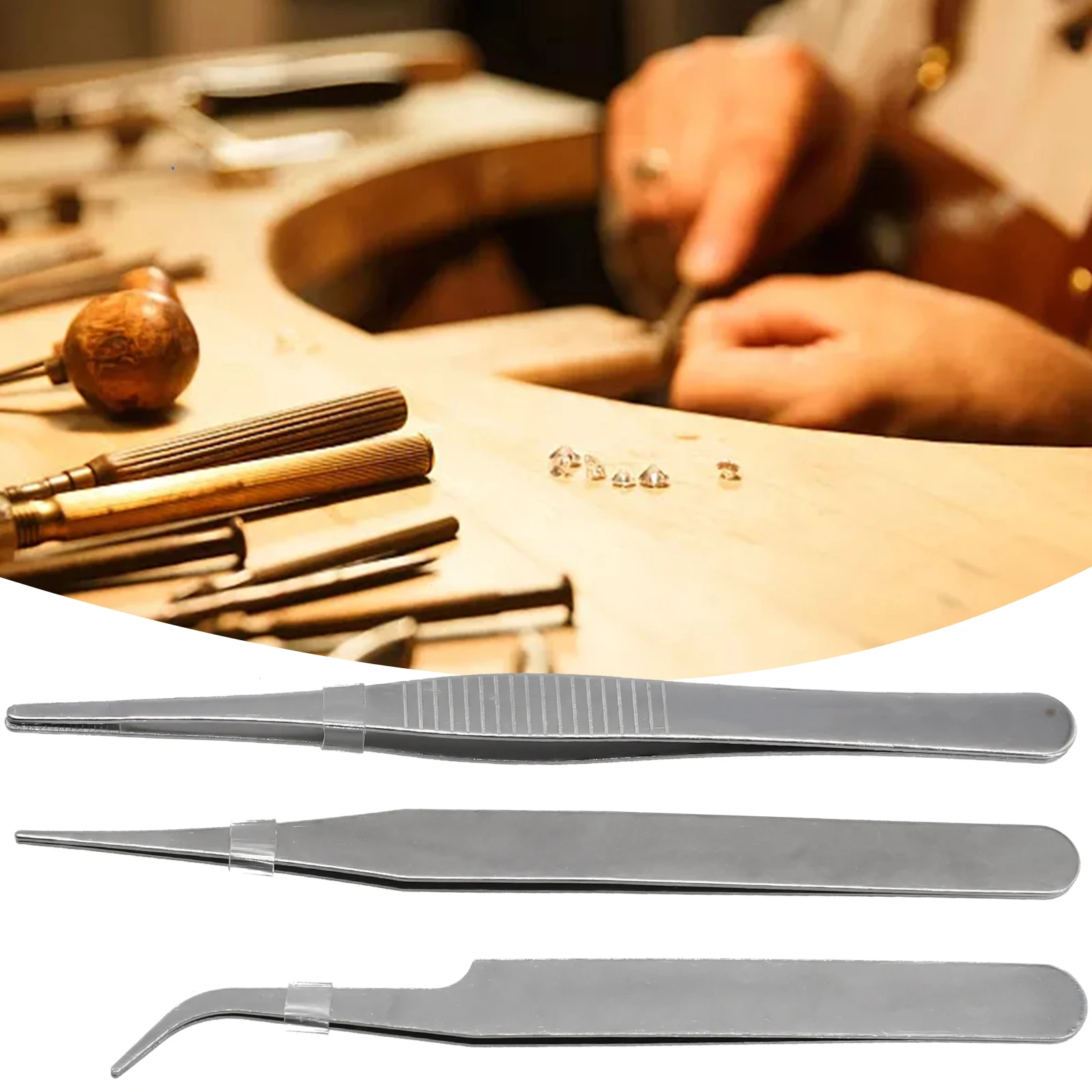 Tweezers Precision Tweezers Precision Tweezers Special To Pick Up Parts Watches 3pcs Circuit Board For Electronics
Tweezers Precision Tweezers Precision Tweezers Special To Pick Up Parts Watches 3pcs Circuit Board For Electronics
