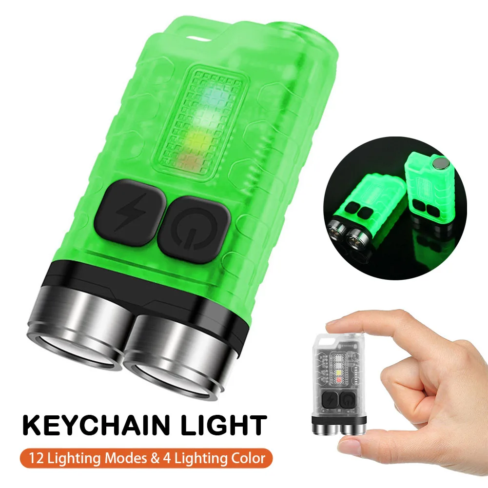 EDC Keychain LED Fluorescence Flashlight Type-C Portable Rechargeable Torch Work Light Magnet Buzzer 365nm UV V3 Plus Lantern
EDC Keychain LED Fluorescence Flashlight Type-C Portable Rechargeable Torch Work Light Magnet Buzzer 365nm UV V3 Plus Lantern